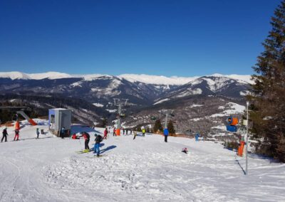 Okolie Dedečkovej chaty - zima